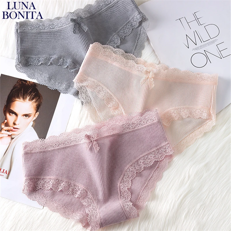 Sexy Underwear For Women's Mid Waist Cotton Panties Soft Underpants Solid Color Lingerie Lady Comfortable Breathable Briefs
Sexy Underwear For Women's Mid Waist Cotton Panties Soft Underpants Solid Color Lingerie Lady Comfortable Breathable Briefs