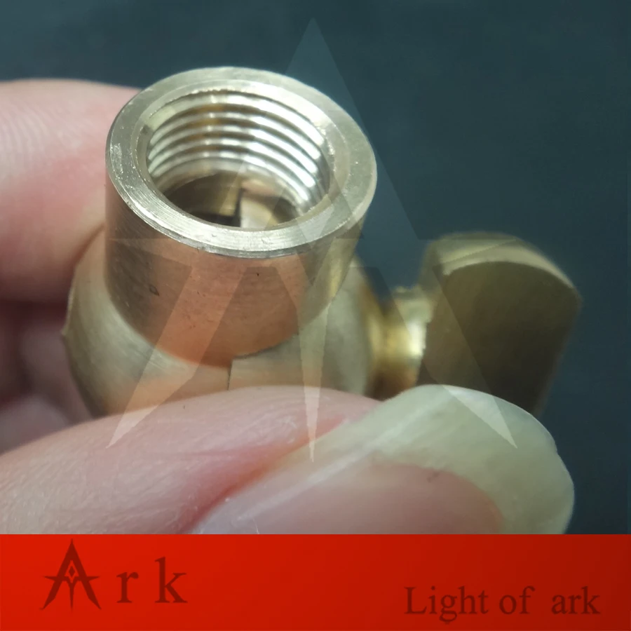 

DIY brass Universal 180 Degree Steering copper cardan joint rod connector screw M10 hollow screw teeth Lamp Accessories