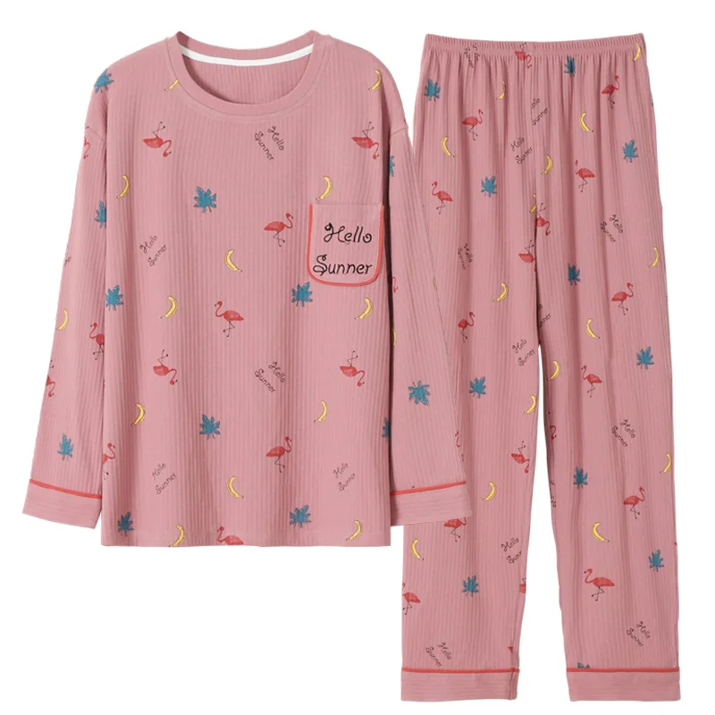 100% Cotton Pajamas Ladies Autumn Winter Long-Sleeved Loose Pull Frame Cotton Hooded Casual Home Service Winter Pijama Mujer 
100% Cotton Pajamas Ladies Autumn Winter Long-Sleeved Loose Pull Frame Cotton Hooded Casual Home Service Winter Pijama Mujer