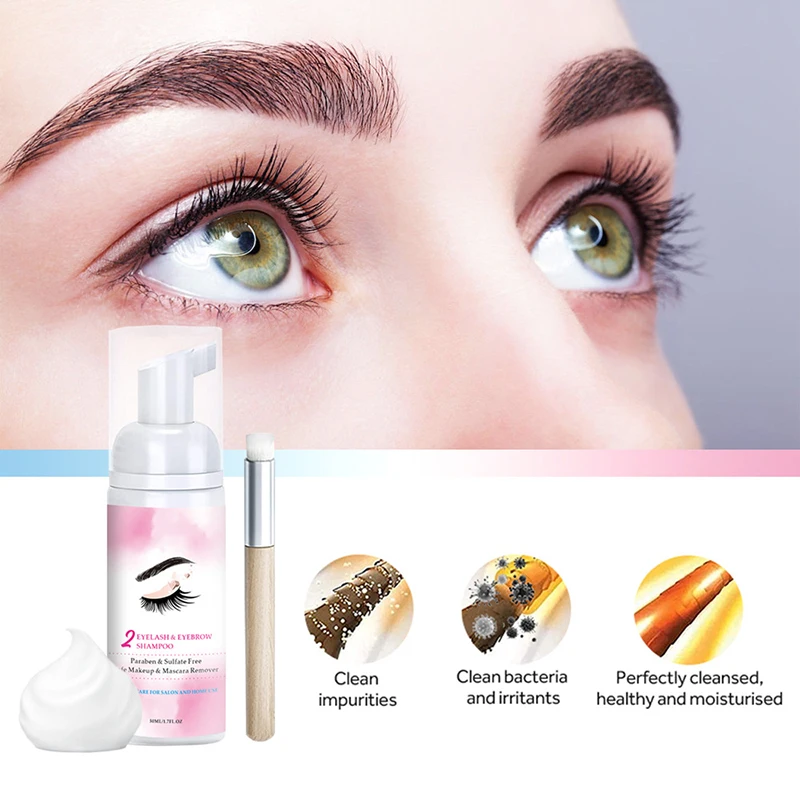 2in1 Eyelash Mousse Cleaning Foam Eyelash Extensions Cleaner No Stimulating Shampoo MH88
2in1 Eyelash Mousse Cleaning Foam Eyelash Extensions Cleaner No Stimulating Shampoo MH88