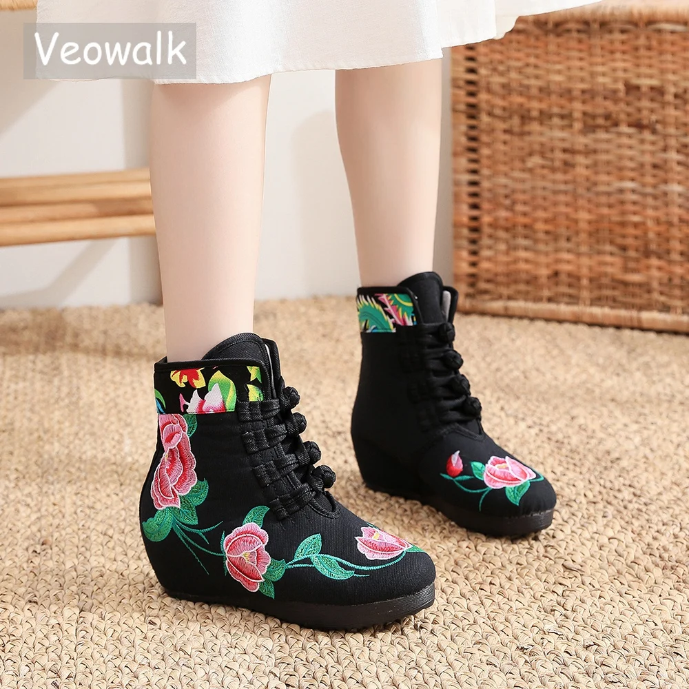 Зимние теплые женские ботильоны Veowalk с флисовой подкладкой, удобные нескользящие женские ботинки
Зимние теплые женские ботильоны Veowalk с флисовой подкладкой, удобные нескользящие женские ботинки