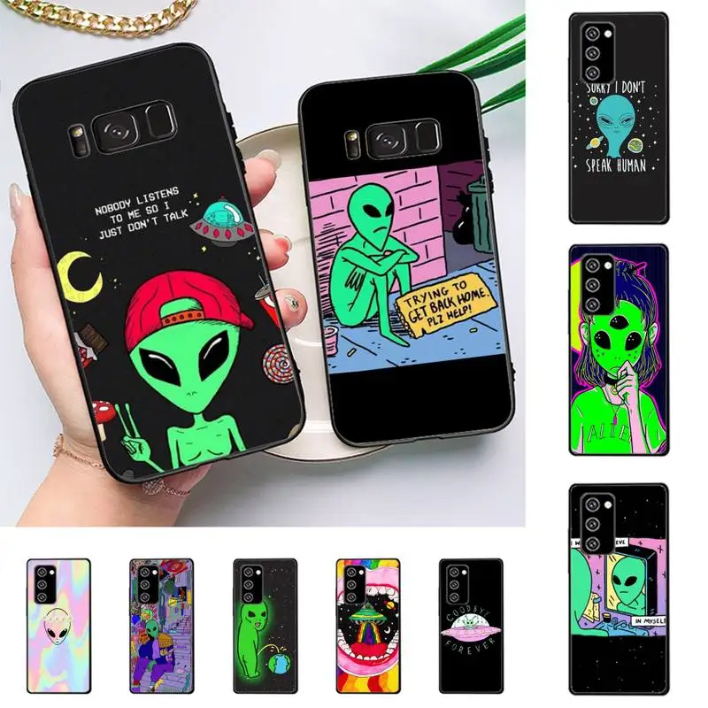 Aesthetics Cute Cartoon alien space Phone Case For Samsung Galaxy Note10Pro Note20ultra cover for note20 note10lite M30S
Aesthetics Cute Cartoon alien space Phone Case For Samsung Galaxy Note10Pro Note20ultra cover for note20 note10lite M30S