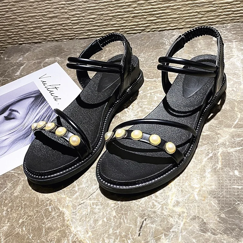 Ladies Flat Sandals 2021 Summer New Women Sandals Flat Sandals Two Wear Flat Beach Shoes Fashion Women's Shoes Zapatos De Mujer
Ladies Flat Sandals 2021 Summer New Women Sandals Flat Sandals Two Wear Flat Beach Shoes Fashion Women's Shoes Zapatos De Mujer