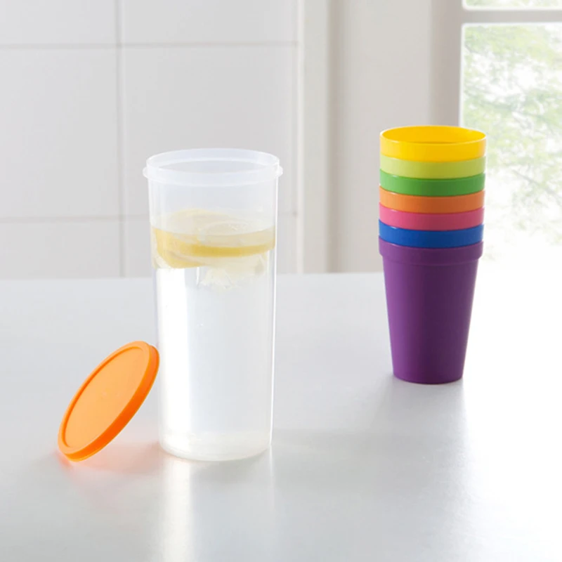 Plastic Cups Set Plastic Multi Colors Reusable Portable Rainbow Drinking Cups For Indoor Outdoor L5
Plastic Cups Set Plastic Multi Colors Reusable Portable Rainbow Drinking Cups For Indoor Outdoor L5