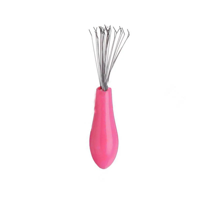 1PC ABS + Metal Hair Brush Comb Cleaner Remover Embedded Plastic Cleaning Tool Removable Handle Hair Care 
1PC ABS + Metal Hair Brush Comb Cleaner Remover Embedded Plastic Cleaning Tool Removable Handle Hair Care