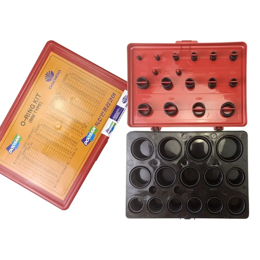O-Ring for DOOSAN DAEWOO DH DX Excavator Rubber Repair Kit of Distributing Valve Hydraulic Pump Tubing Connector Spare Parts
O-Ring for DOOSAN DAEWOO DH DX Excavator Rubber Repair Kit of Distributing Valve Hydraulic Pump Tubing Connector Spare Parts