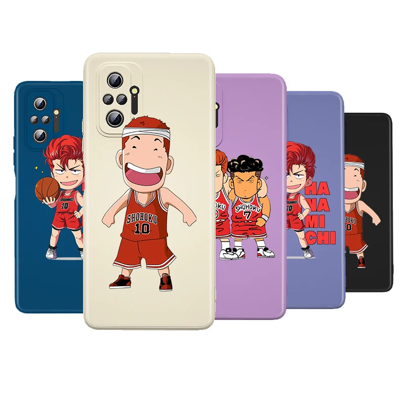 Anime Slam Dunk Cute Liquid Silicone Soft Cover For Xiaomi Redmi Note 10 10T 9 9T 8T 9S 8 7 Pro Max Phone Case
Anime Slam Dunk Cute Liquid Silicone Soft Cover For Xiaomi Redmi Note 10 10T 9 9T 8T 9S 8 7 Pro Max Phone Case
