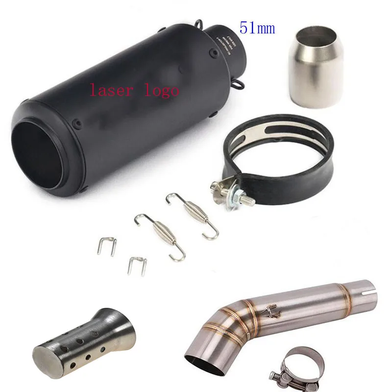 Motorcycle gp project exhaust muffler and middle link pipe with DB killer for CB600 CB600F Variation Hornet 600 2007-2013 years
Motorcycle gp project exhaust muffler and middle link pipe with DB killer for CB600 CB600F Variation Hornet 600 2007-2013 years