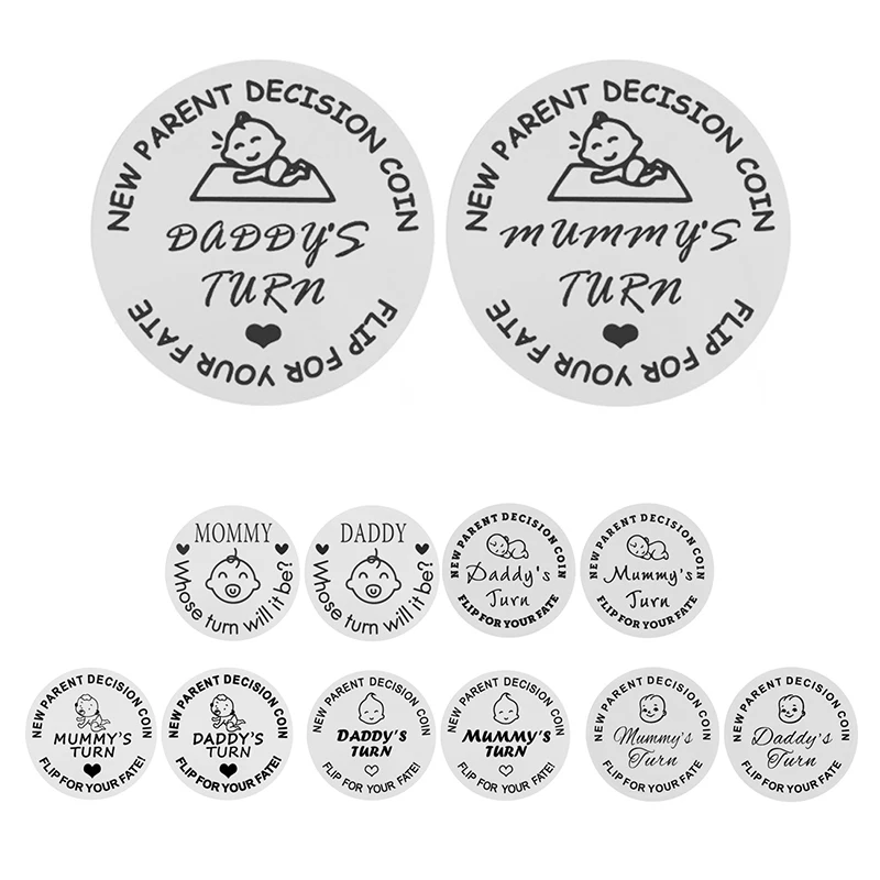Parent Decision Coin Flip For Your Fate Souvenir Coin Collectible Gift Commemorative Coin New Mum And Dad, Baby Shower Present
Parent Decision Coin Flip For Your Fate Souvenir Coin Collectible Gift Commemorative Coin New Mum And Dad, Baby Shower Present