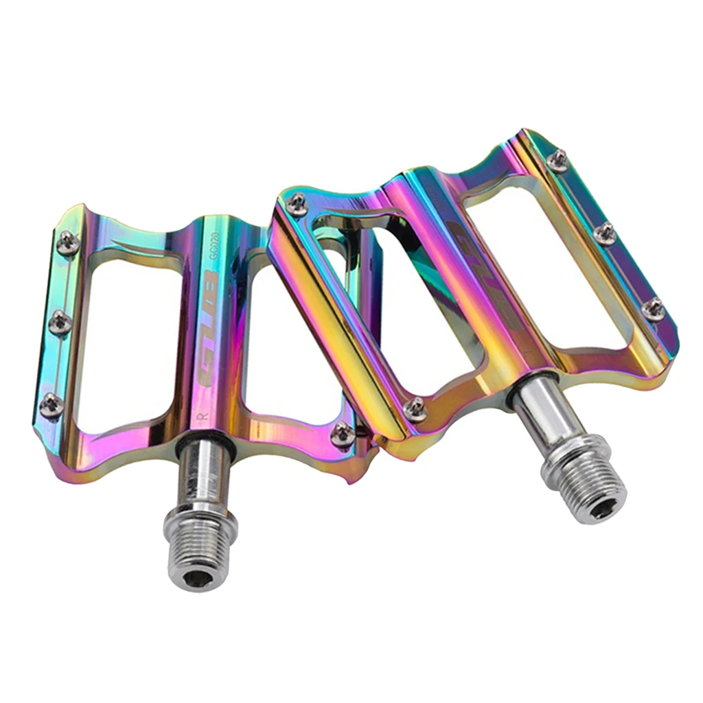 GUB International Standard 9/16' Aluminum Alloy Mountain Bike Bicycle Flat Pedals MTB Bike Sealed DU Bearings Pedals
GUB International Standard 9/16' Aluminum Alloy Mountain Bike Bicycle Flat Pedals MTB Bike Sealed DU Bearings Pedals