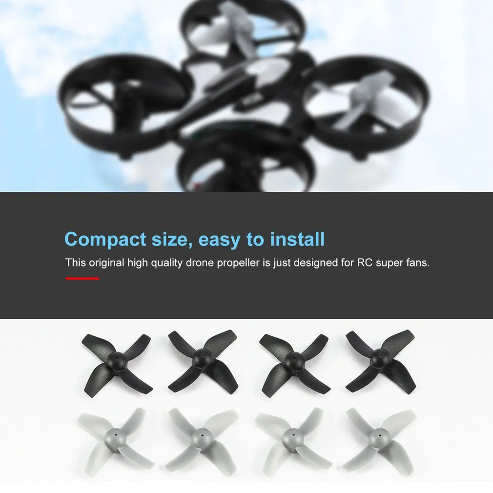 8pcs Original CW/CCW Propeller for H36 Drone RC Mini Quadcopter Spare Parts the Drone Propeller Accessories
8pcs Original CW/CCW Propeller for H36 Drone RC Mini Quadcopter Spare Parts the Drone Propeller Accessories