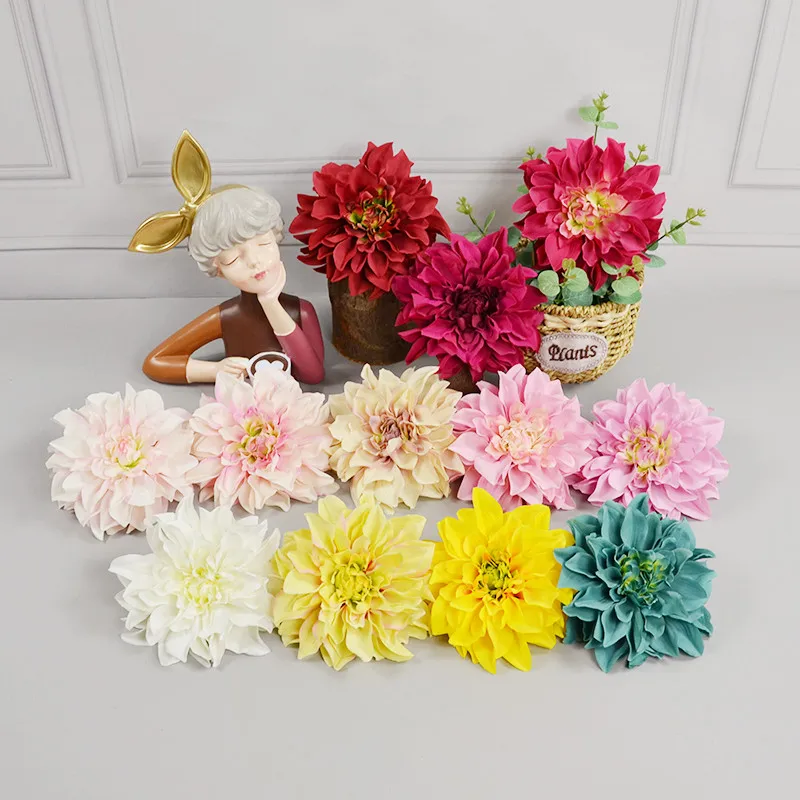 1pcs 16cm big artificial silk dahlia flower head for wedding home party decoration DIY flower wall gift box scrapbooking process
1pcs 16cm big artificial silk dahlia flower head for wedding home party decoration DIY flower wall gift box scrapbooking process