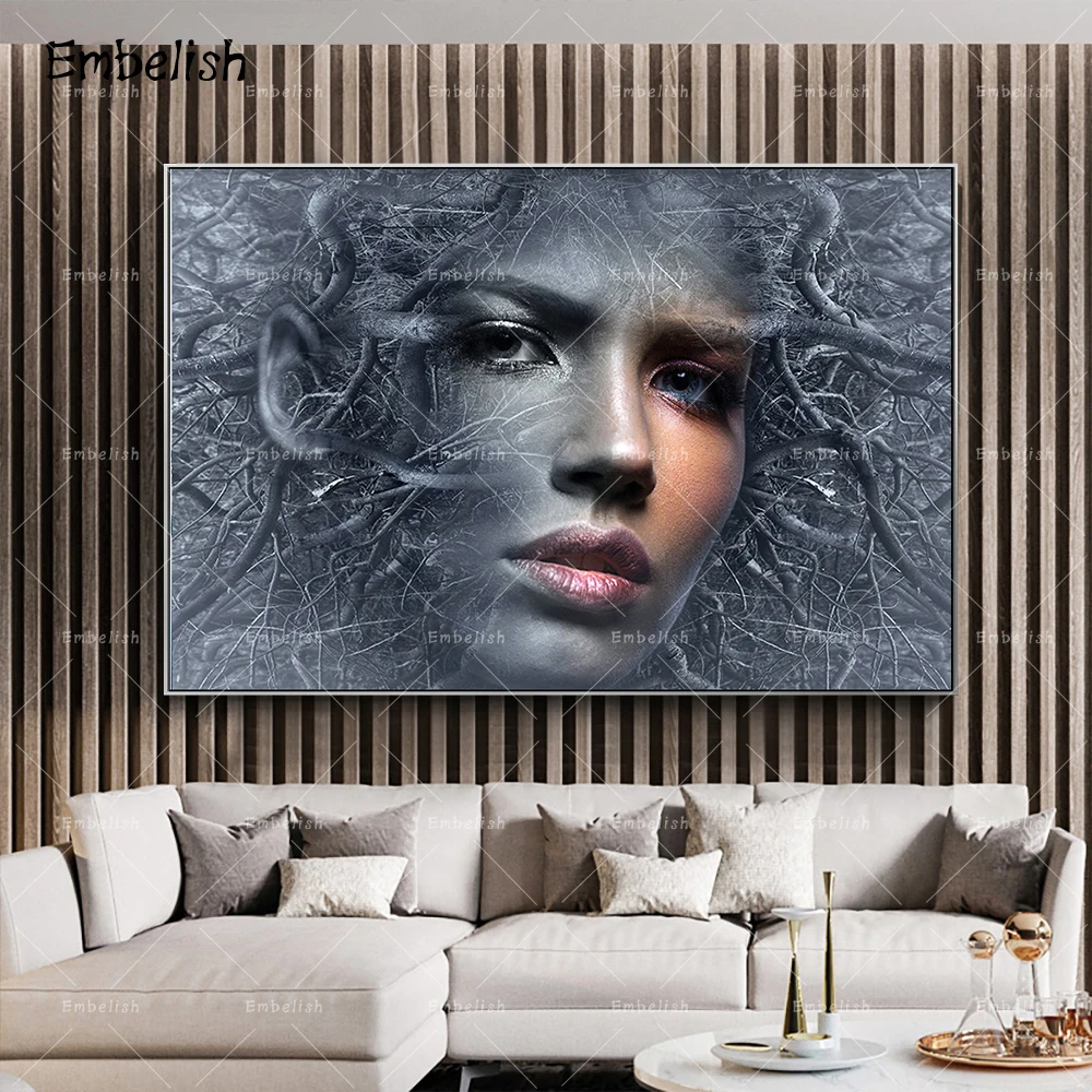 Embelish 1 Pieces New Design Abstract Face Wall Large Posters For Living Room Modern Home Decor Pictures HD Canvas Paintings
Embelish 1 Pieces New Design Abstract Face Wall Large Posters For Living Room Modern Home Decor Pictures HD Canvas Paintings
