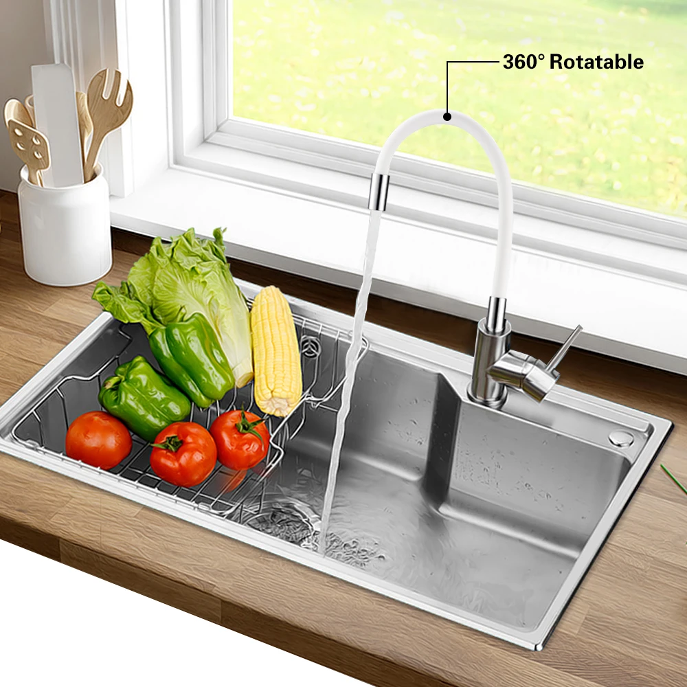 360-Degree Adjustable Colorful Faucet Sprayer Stainless Steel Spout Kitchen Sink Aerator Faucet Replacement Accessories
360-Degree Adjustable Colorful Faucet Sprayer Stainless Steel Spout Kitchen Sink Aerator Faucet Replacement Accessories
