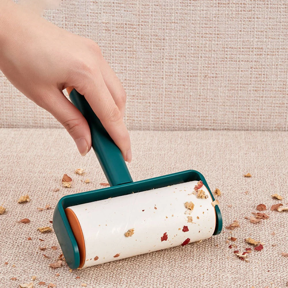 Manual Home Roller Sticking Device Tearable with Replaceable Stickers Dust Removal Sticky Hair Roller Remove Clothing Pet Hair
Manual Home Roller Sticking Device Tearable with Replaceable Stickers Dust Removal Sticky Hair Roller Remove Clothing Pet Hair