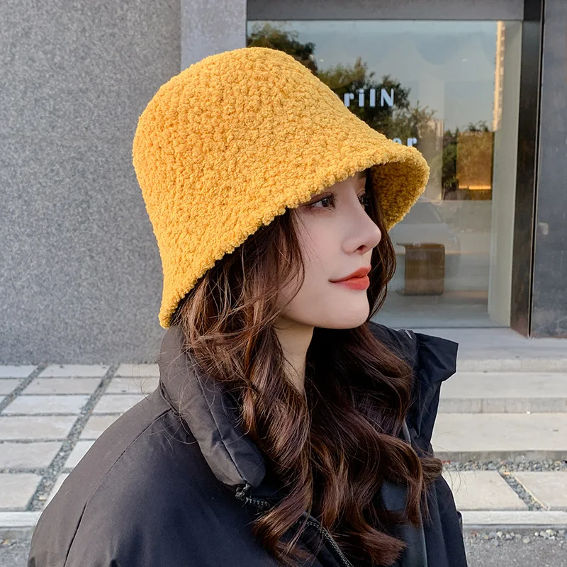 Ins Wind Lamb Barrel Hat Female Literature Age Reduction Leisure Fisherman Hat Tide Japanese Solid Color Simple
Ins Wind Lamb Barrel Hat Female Literature Age Reduction Leisure Fisherman Hat Tide Japanese Solid Color Simple