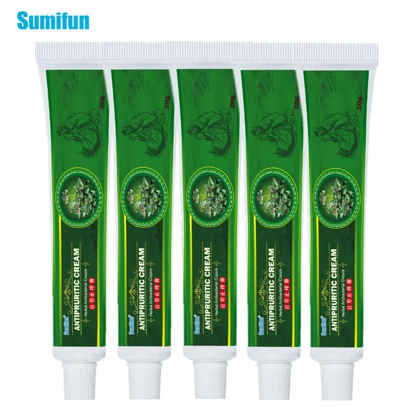 Sumifun 5 шт. горячий крем от экземы уход за кожей дерматит зуд псориаз мазь Китайский
