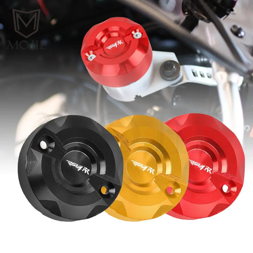 Motorcycle Accessories CNC Aluminum Front Brake Fluid Reservoir Cap Cover For Aprilia RSV4 RR Racing Factory 2015 2016 2017 2018
Motorcycle Accessories CNC Aluminum Front Brake Fluid Reservoir Cap Cover For Aprilia RSV4 RR Racing Factory 2015 2016 2017 2018