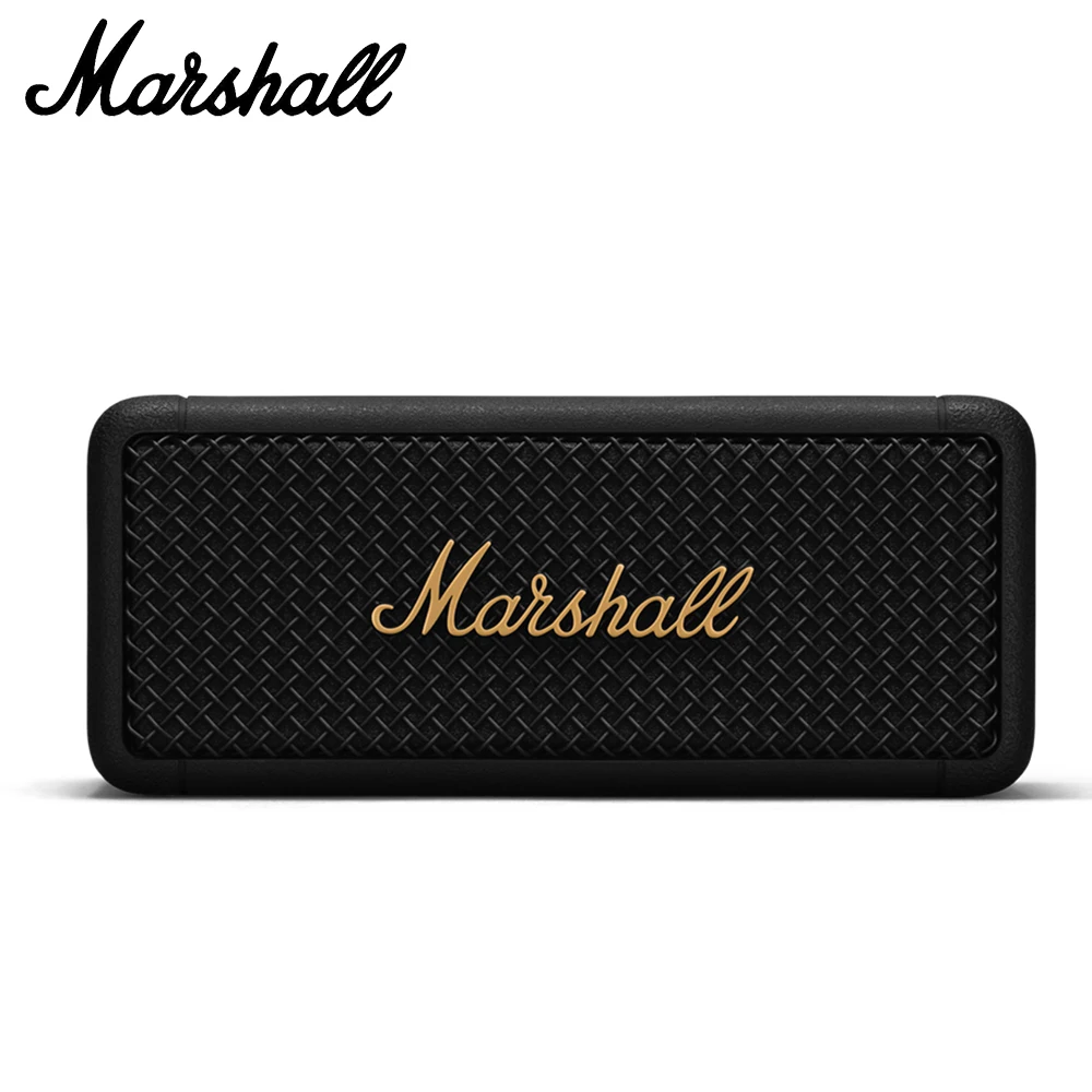 

Беспроводной динамик Marshall Emberton, портативная мини-колонка с Bluetooth, водонепроницаемая IPX7 басовая колонка, уличный сабвуфер, роскошный