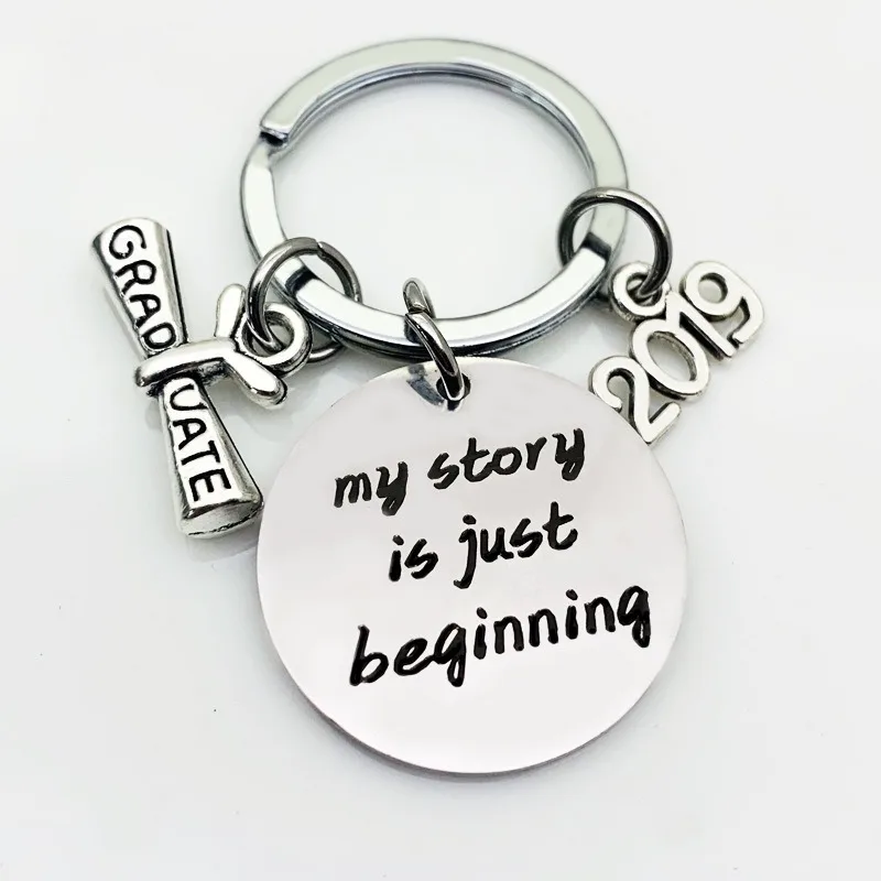 Oeinin Creative Keychain All Your Memories Before You Keyring Bags Reminiscent Letter Color Key Ring Alloy Pendant Accessories | Украшения