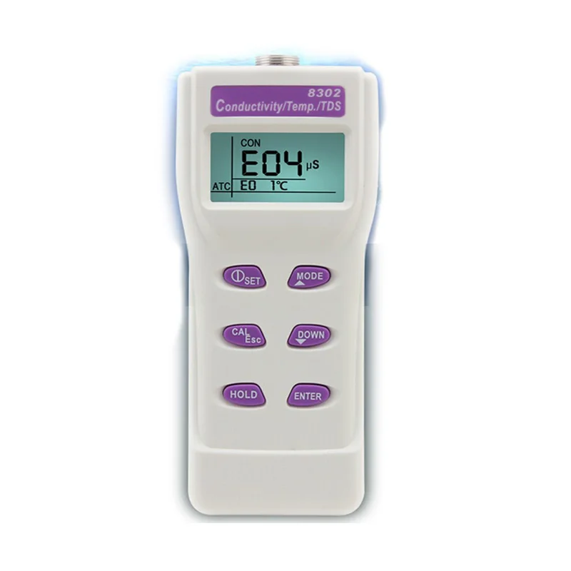 AZ8302 Handheld Conductivity Tester Infrared With TDS Water Quality PH Meter Range:0-1999 ATC function
AZ8302 Handheld Conductivity Tester Infrared With TDS Water Quality PH Meter Range:0-1999 ATC function