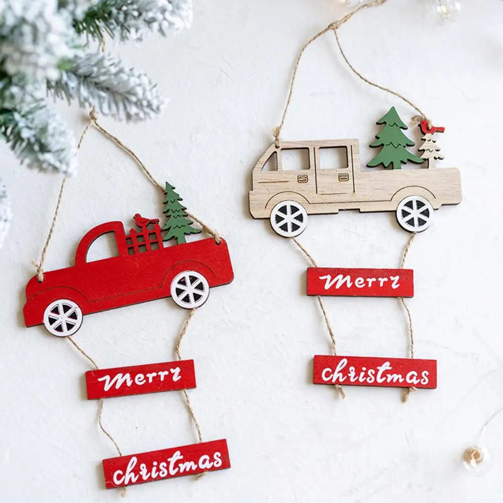 Environmentally Protection Durable Multi-purpose Christmas Ornament Wood Hanging Pendant Car Shape for Kids
Environmentally Protection Durable Multi-purpose Christmas Ornament Wood Hanging Pendant Car Shape for Kids