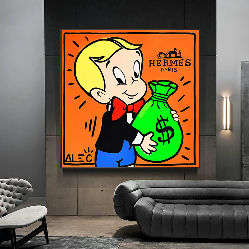 Graffiti Art Wall Pictures Alec Monopoly Rich Money Man Canvas Painting on the Wall Art Posters and Prints Home Decor Cuadros
Graffiti Art Wall Pictures Alec Monopoly Rich Money Man Canvas Painting on the Wall Art Posters and Prints Home Decor Cuadros