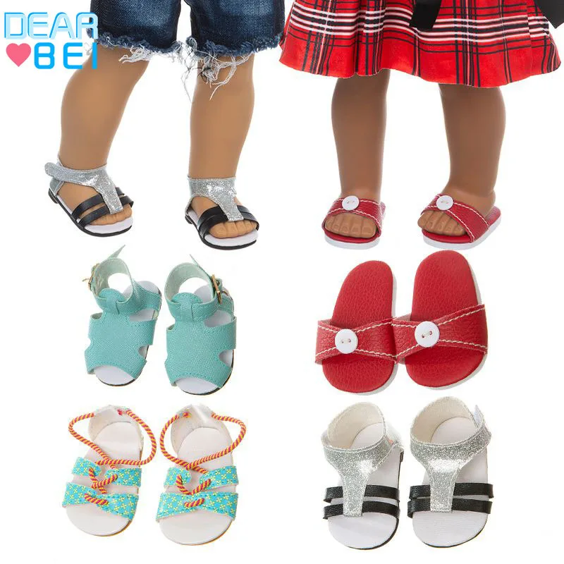 Ботинки для кукол, сандалии в простом стиле, 18 дюймов, американские и 43 см, для новорожденных, модная повседневная одежда, рождественский под... 
Ботинки для кукол, сандалии в простом стиле, 18 дюймов, американские и 43 см, для новорожденных, модная повседневная одежда, рождественский под...