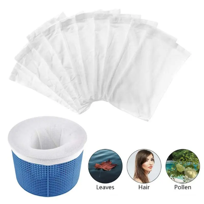 30Pcs Pool Skimmer Socks Swimming Pool Garbage Sets Pool Basket Filter Socks Trash Socks For Swimming Pool Basket
30Pcs Pool Skimmer Socks Swimming Pool Garbage Sets Pool Basket Filter Socks Trash Socks For Swimming Pool Basket