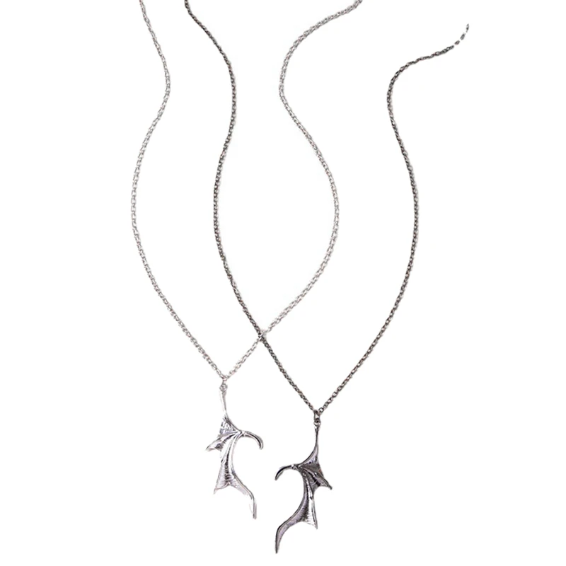 Ожерелье в стиле панк для влюбленных, бижутерия в ретро стиле, 2 шт./компл., колье с подвеской в виде сердца, крыла, крыла летучей мыши, сердца, ...
Ожерелье в стиле панк для влюбленных, бижутерия в ретро стиле, 2 шт./компл., колье с подвеской в виде сердца, крыла, крыла летучей мыши, сердца, ...