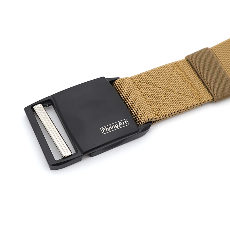 Waist belt New Men's Tactical Belt High Quality Elastic Nylon Hard Metal Magnetic Buckle Outdoor Sports
Waist belt New Men's Tactical Belt High Quality Elastic Nylon Hard Metal Magnetic Buckle Outdoor Sports