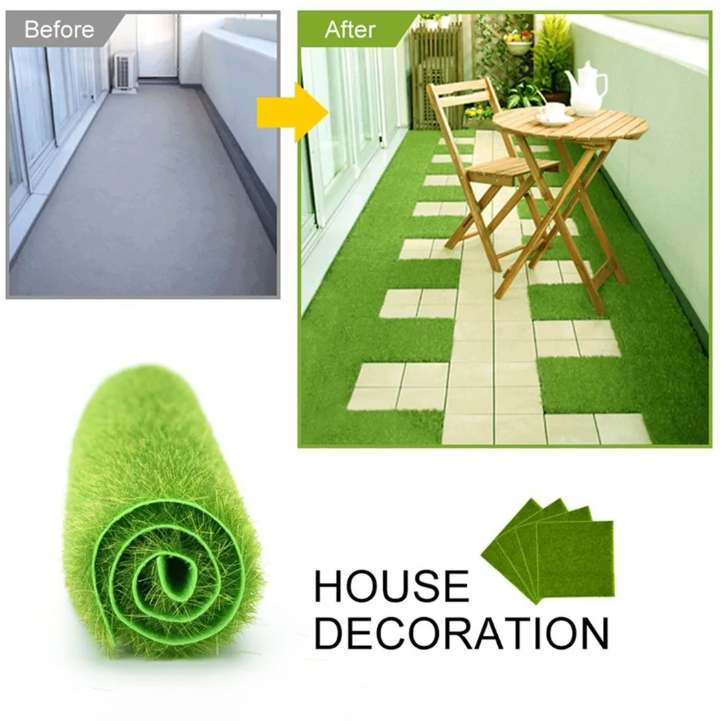 1 X Artificial Grass 30*30cm Non-woven FabricSynthetic Miniature Garden Ornament DIY Craft Pot Artificial Lawn Grass
1 X Artificial Grass 30*30cm Non-woven FabricSynthetic Miniature Garden Ornament DIY Craft Pot Artificial Lawn Grass
