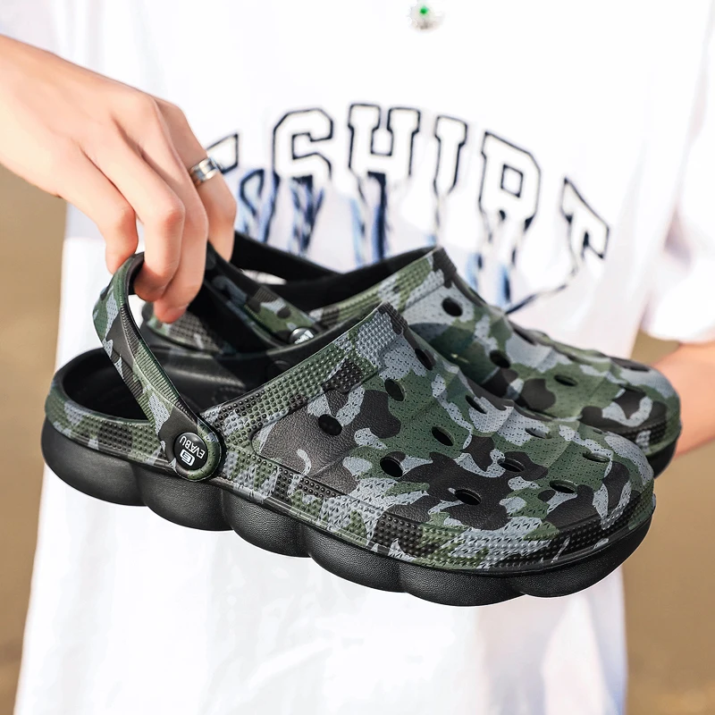 Men Causal Summer Sandals EVA Garden Clogs Sandals Soft Memory Hospital Shoes Men Slip On Beach Water Slippers Zapatos Hombre
Men Causal Summer Sandals EVA Garden Clogs Sandals Soft Memory Hospital Shoes Men Slip On Beach Water Slippers Zapatos Hombre