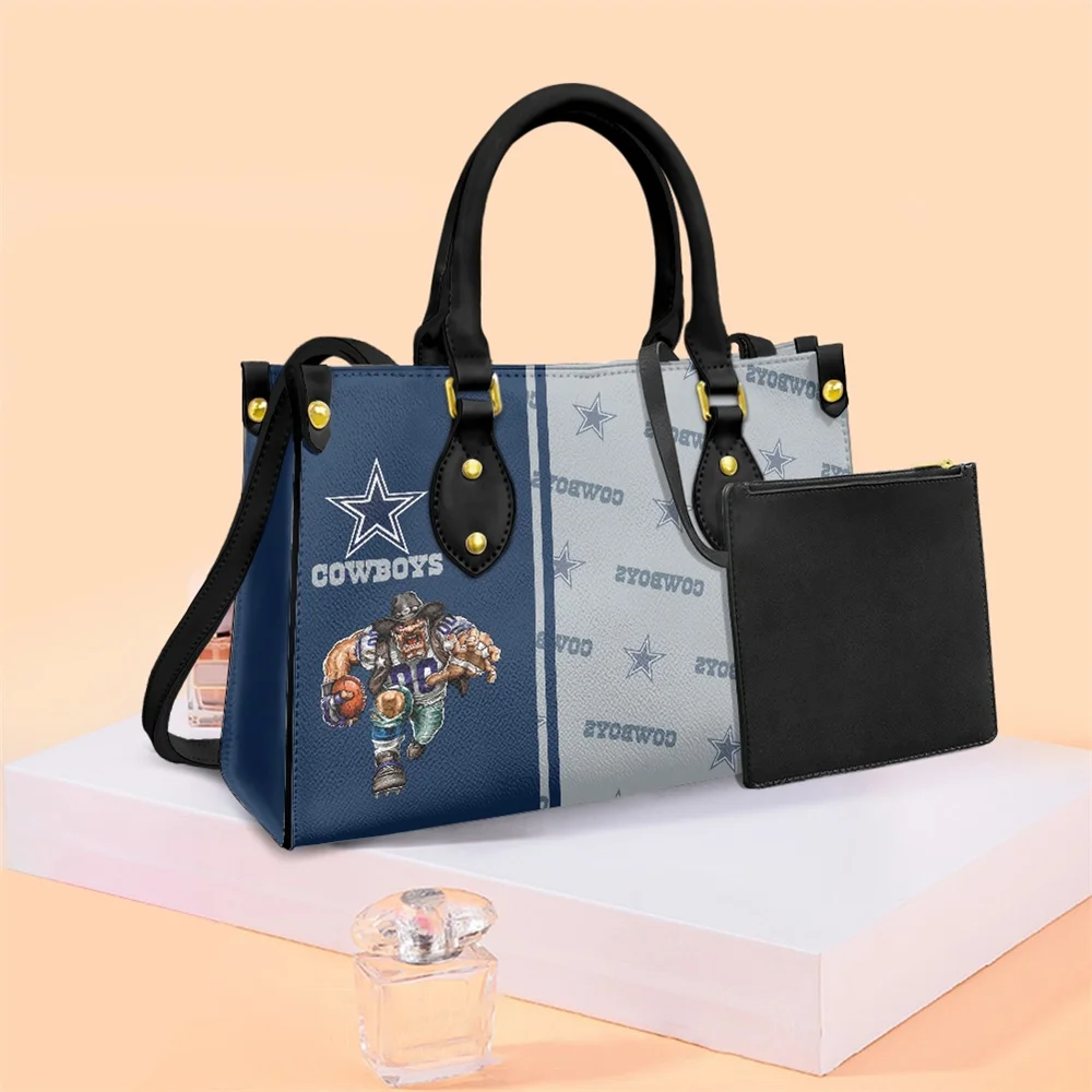 Women Handbag National Football League Dallas Cowboys Customized Tote Bag Internal Black Small Zipper Purse Shoulder Bags
Women Handbag National Football League Dallas Cowboys Customized Tote Bag Internal Black Small Zipper Purse Shoulder Bags