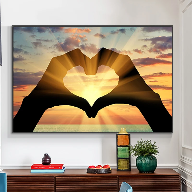 Sunshine Love Gesture Artwork Wall Posters Pictures Prints Aesthetic Landscape Canvas Interior Paintings Living Room Decor
Sunshine Love Gesture Artwork Wall Posters Pictures Prints Aesthetic Landscape Canvas Interior Paintings Living Room Decor