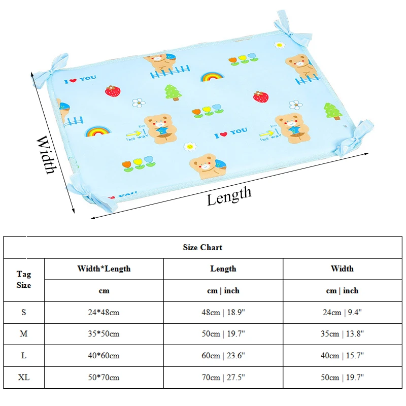1PCS Summer Dog Mat Cooling Mats Convenience Washable Ice Silk Cushion Waterproof Comfortable Pet Supplies Fashion Pet Bed
1PCS Summer Dog Mat Cooling Mats Convenience Washable Ice Silk Cushion Waterproof Comfortable Pet Supplies Fashion Pet Bed