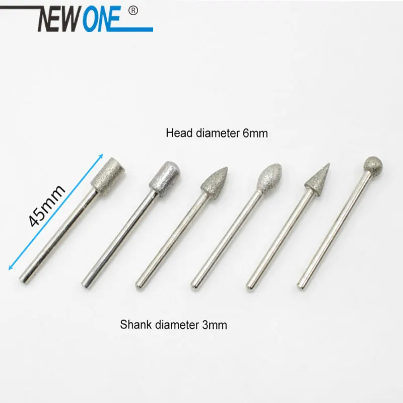 Newone 20PCS 3*6mm diamond chainsaw abrasive for polishing and peeling beeswax jade glass carving electric grinder accessories
Newone 20PCS 3*6mm diamond chainsaw abrasive for polishing and peeling beeswax jade glass carving electric grinder accessories