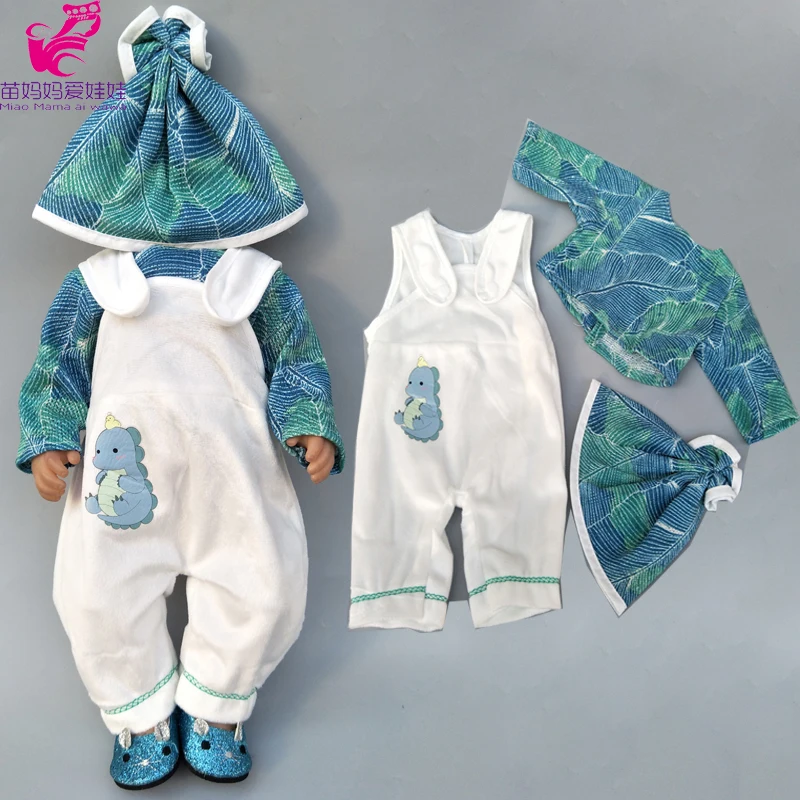 Кукольной одежды штаны комбинезон Фламинго одежда для Reborn Baby Doll комплекты детей