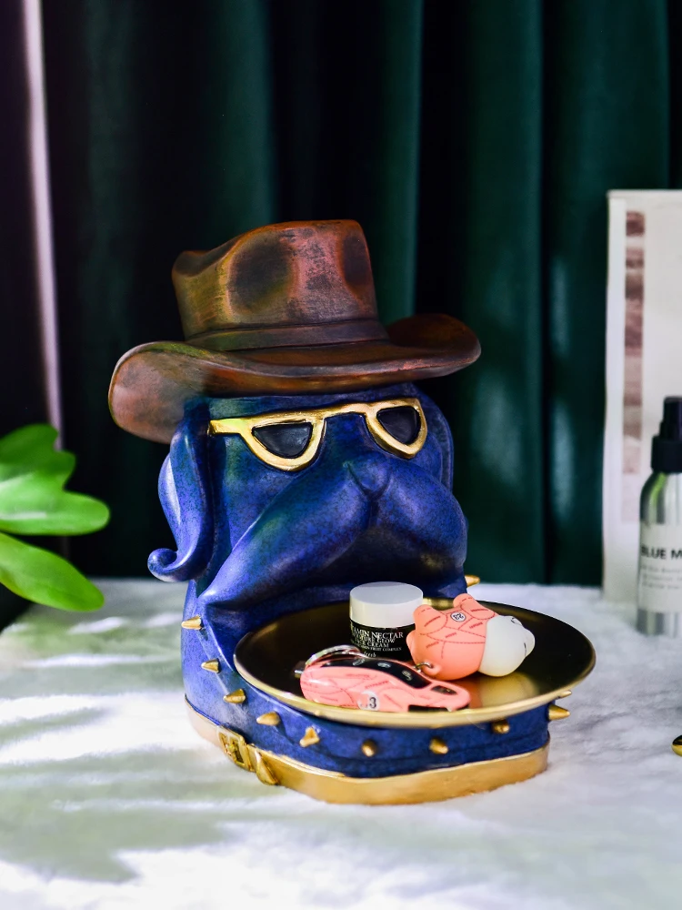 Nordic Light Luxury Bulldog Dog Tray Creative Decoration Key Storage Candy Snack Fruit Tray Home Decoration Accessories Figurine
Nordic Light Luxury Bulldog Dog Tray Creative Decoration Key Storage Candy Snack Fruit Tray Home Decoration Accessories Figurine