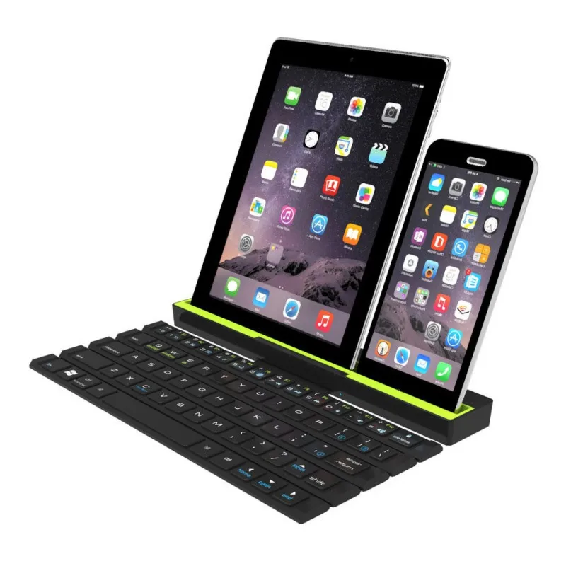 Folding Keyboard Bluetooth Fashion Simple Portable Light Weight And Small Size
Folding Keyboard Bluetooth Fashion Simple Portable Light Weight And Small Size