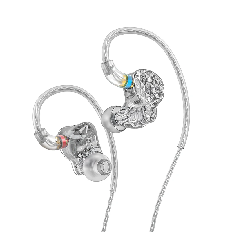 Наушники-вкладыши FiiO FA9 Hi-Res 6BA IEMs съемный MMCX 8-многожильный медный кабель с