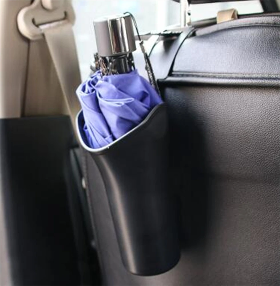 

Car Seat Organizer Umbrella Garbage Storage Box Multifunction Stowing Tidying Automobile Interior Accessories Box