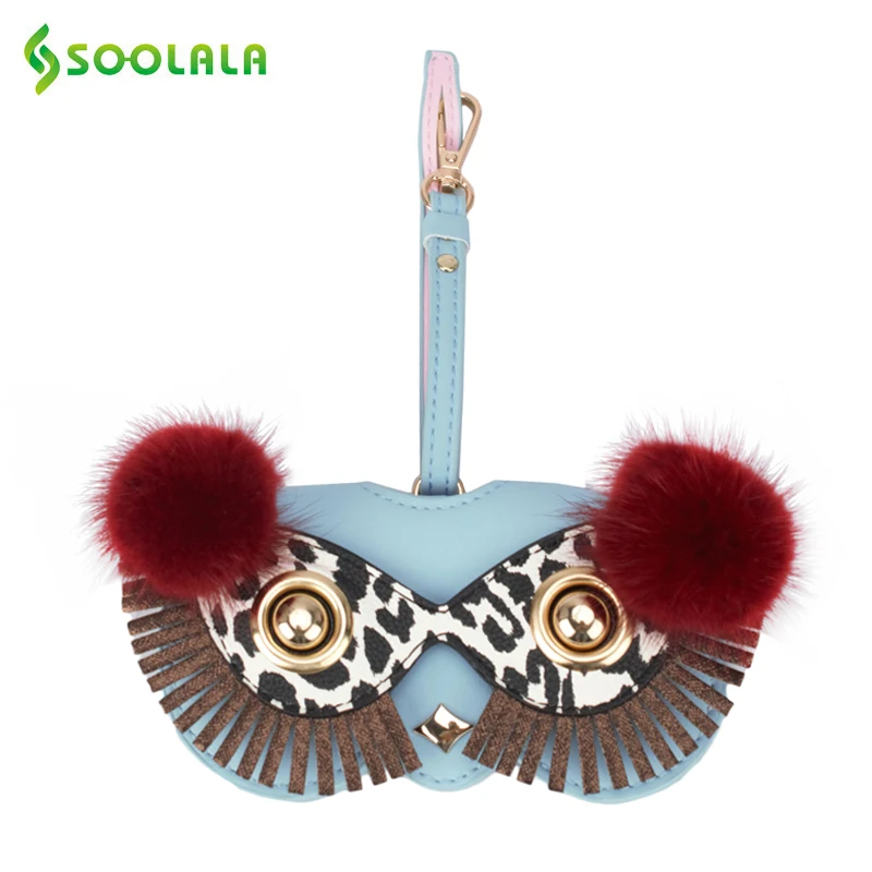 SOOLALA Unique Sunglasses Pouch Bag Removeable Owl Glasses Box PU Leather Glasses Case Spectacle Leather Carry Bag Case
SOOLALA Unique Sunglasses Pouch Bag Removeable Owl Glasses Box PU Leather Glasses Case Spectacle Leather Carry Bag Case