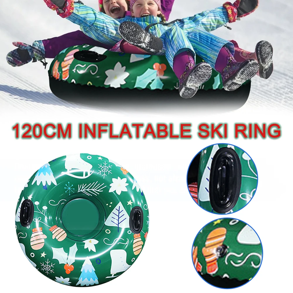 47-inch Inflatable Ski Lap Winter Toycold-proof PVC Ski Lap Outdoor Sports Toy Double Ski Lap Children Skiing Snow Tube Floating
47-inch Inflatable Ski Lap Winter Toycold-proof PVC Ski Lap Outdoor Sports Toy Double Ski Lap Children Skiing Snow Tube Floating