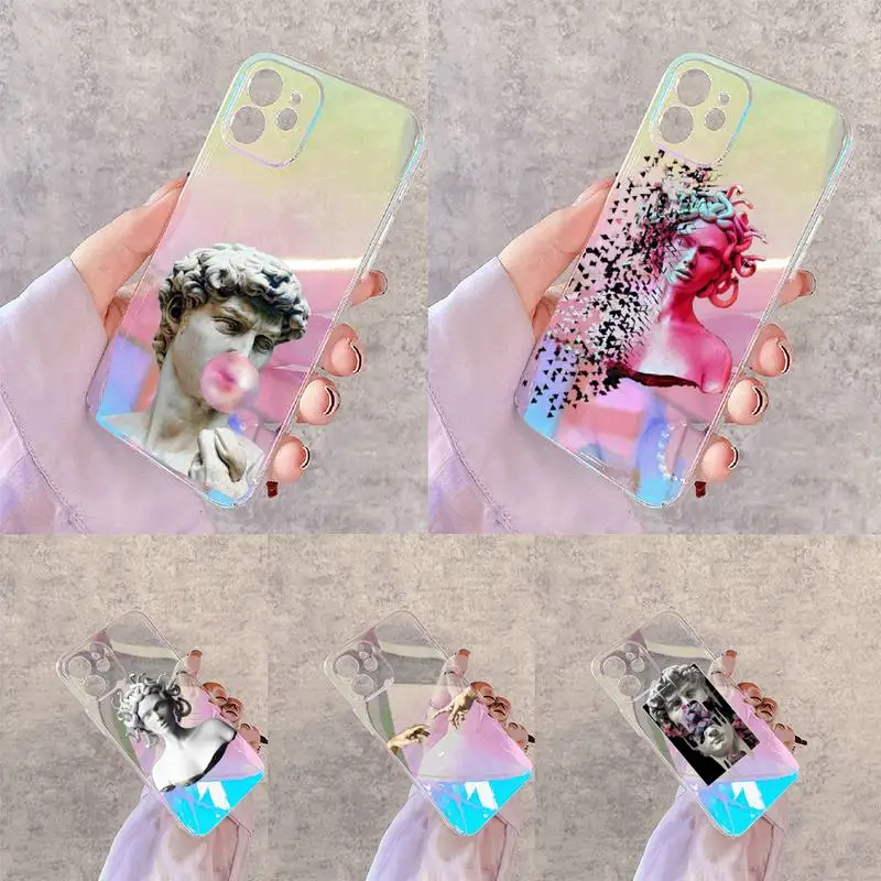 Medusa David plaster art Phone Case for iPhone xiaomi redmi 7 8 9 11 12 10 S X XS XR MINI Pro Max Plus laser Transparent
Medusa David plaster art Phone Case for iPhone xiaomi redmi 7 8 9 11 12 10 S X XS XR MINI Pro Max Plus laser Transparent
