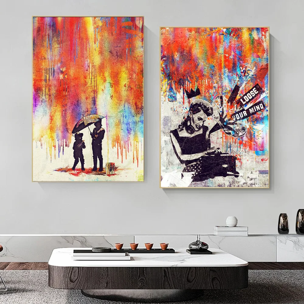 Abstract Color Graffiti Art Canvas Painting Fashion Character Posters and Print Wall Art Picture for Living Room Home Decoration
Abstract Color Graffiti Art Canvas Painting Fashion Character Posters and Print Wall Art Picture for Living Room Home Decoration