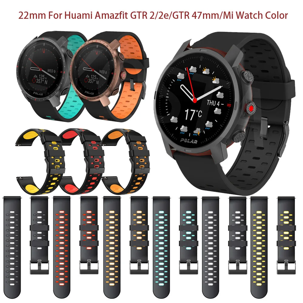 22mm Smart Watch For Polar Grit X/Pro Silicone Bracelet Strap For Polar Vantage M/Vantage M2 Wristband Accessory Easy Install
22mm Smart Watch For Polar Grit X/Pro Silicone Bracelet Strap For Polar Vantage M/Vantage M2 Wristband Accessory Easy Install