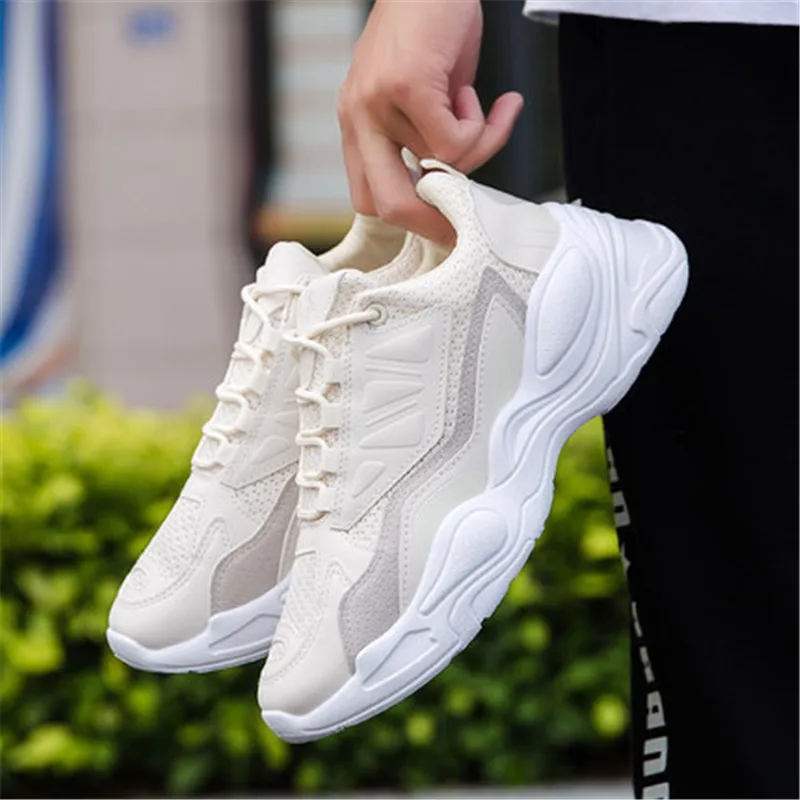 Summer Classic Men Dad Tenis Shoes Kanye Fashion West Mesh+PU Light Breathable Comfortable Male Chunky Sneakers zapatos hombre
Summer Classic Men Dad Tenis Shoes Kanye Fashion West Mesh+PU Light Breathable Comfortable Male Chunky Sneakers zapatos hombre