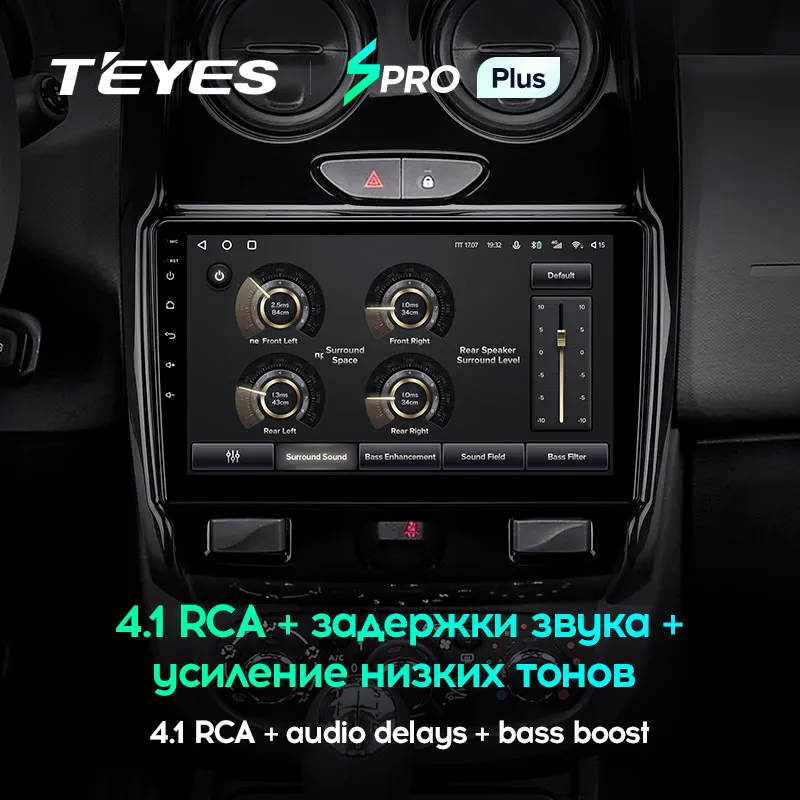 TEYES SPRO Plus Штатная магнитола For Рено Дастер 1 Renault Duster 2015 - 2020 Android 10 до 8-ЯДЕР 6 + 128ГБ