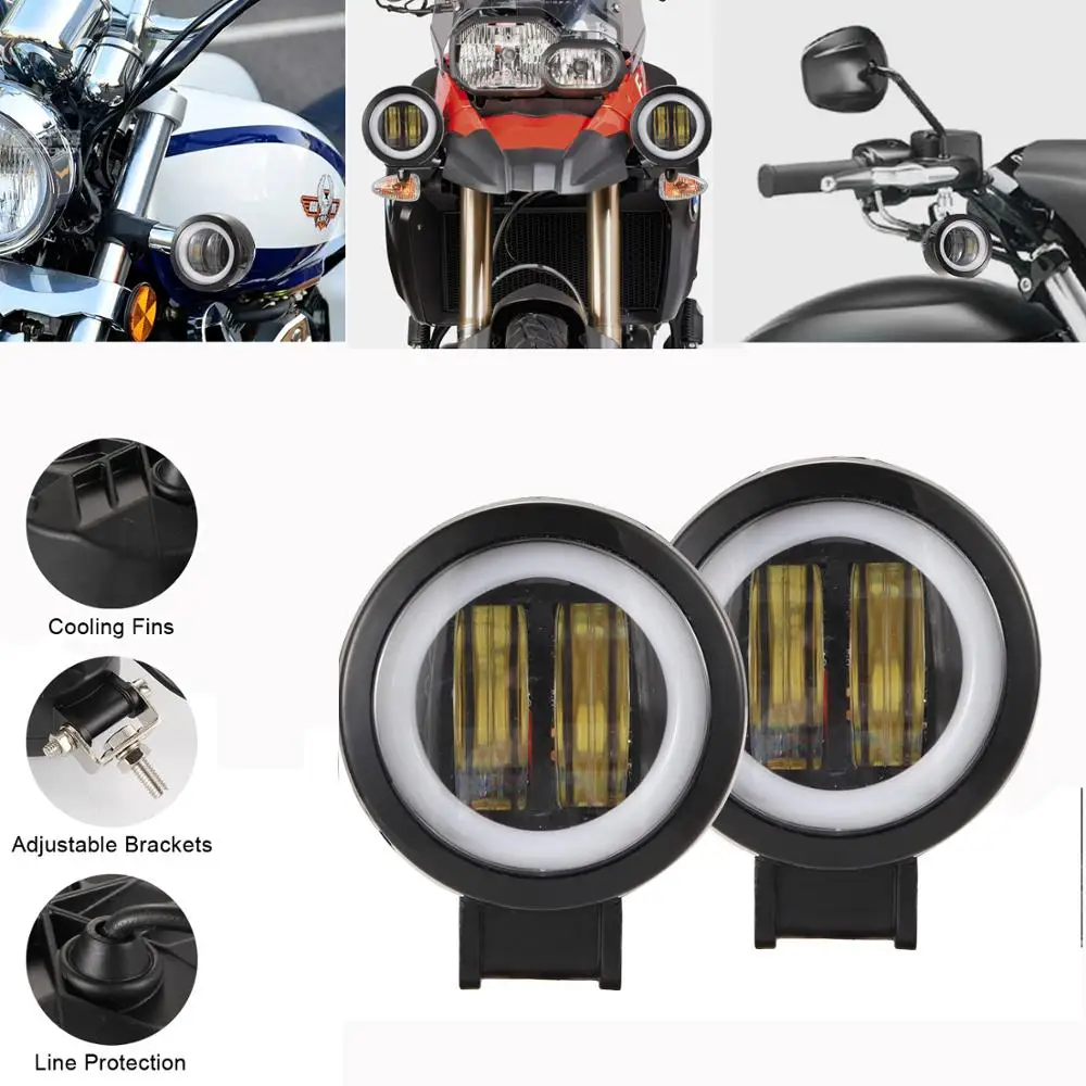 2x 3 Inch 40W Round/Square Off Road Boat Work Motorcycle LED Angel Eye Fog Driving Light
2x 3 Inch 40W Round/Square Off Road Boat Work Motorcycle LED Angel Eye Fog Driving Light